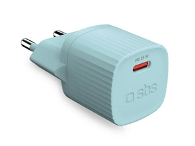 SBS Eco 25W USB-C adapter za napajanje, svijetloplavi (TETR1CPD25LBGRS) SBS Eco 25W USB-C adapter za napajanje, svijetloplavi (TETR1CPD25LBGRS)