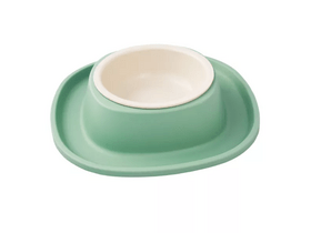 Hilton Single kutyatál gumi tartóban, 600 ml, zöld Hilton Single kutyatál gumi tartóban, 600 ml, zöld