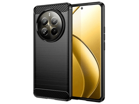 Gigapack Realme 12 Pro/Pro Plus Szilikon tok, fekete (155881) Gigapack Realme 12 Pro/Pro Plus Szilikon tok, fekete (155881)