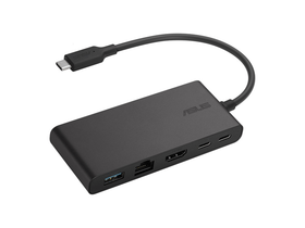 Dokkoló USB-C dokkoló,100W,Fekete