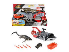 Matchbox Jurassic World Mosasaurus Mentőhajó (JGG61) Matchbox Jurassic World Mosasaurus Mentőhajó (JGG61)