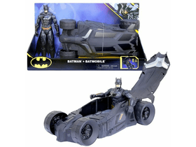 Batman figura és jármű 30 cm