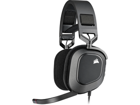 Corsair HS80 RGB USB Gamer headset, fekete (CA-9011237-EU) Corsair HS80 RGB USB Gamer headset, fekete (CA-9011237-EU)