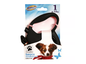 Hilton Basic 1 automata szalagos póráz, 5 m, fekete Hilton Basic 1 automata szalagos póráz, 5 m, fekete