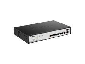 D-Link DGS-1100-10MPV2/E 8x1000Mbps (8xPOE) + 2xGigabit SFP Switch D-Link DGS-1100-10MPV2/E 8x1000Mbps (8xPOE) + 2xGigabit SFP Switch