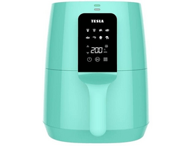 Tesla AirCook Q30 višenamjenska digitalna pećnica na vrući zrak, tirkizna Tesla AirCook Q30 višenamjenska digitalna pećnica na vrući zrak, tirkizna