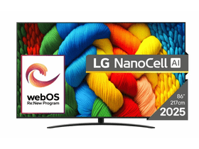 NanoCell Smart LED TV 4K UHD, HDR, webOS