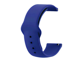 Gigapack Univerzális 22mm Szilikon pótszíj, sötétkék (142831) Gigapack Univerzális 22mm Szilikon pótszíj, sötétkék (142831)