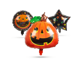 Family 58080E Halloween lufi szett - tök, 5 db Family 58080E Halloween lufi szett - tök, 5 db