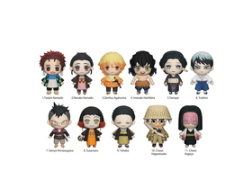 Demon Slayer Bag Clip meglepetésfigura, 6 cm (74540)