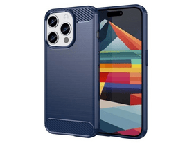 Gigapack Apple iPhone 15 Pro Max Szilikon tok, sötétkék (144943)