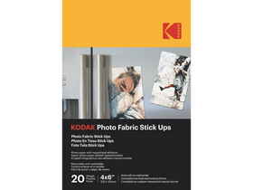 Kodak Photo Fabric felragasztható papír, 10x15 cm, 20 db (KO-9891059) Kodak Photo Fabric felragasztható papír, 10x15 cm, 20 db (KO-9891059)