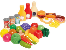 Casdon Élelmiszer játékkészlet, 44 darabos (61850) Casdon Élelmiszer játékkészlet, 44 darabos (61850)