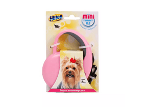 Hilton automata szalagos póráz, 3 m, pink Hilton automata szalagos póráz, 3 m, pink