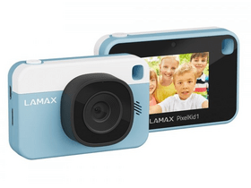 LAMAX PixelKid1 Gyerekkamera, kék LAMAX PixelKid1 Gyerekkamera, kék