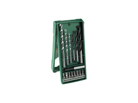 Bosch Mini-X-Line fúrószár- és csavarbitkészlet, 15 részes (2607019579) Bosch Mini-X-Line fúrószár- és csavarbitkészlet, 15 részes (2607019579)