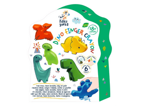 Haku Yoka Dinoszauruszok Ujjra húzható marokkréta készlet, 6 db-os (CP233113) Haku Yoka Dinoszauruszok Ujjra húzható marokkréta készlet, 6 db-os (CP233113)