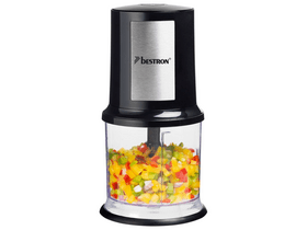 Bestron AKC200 sjeckalica za hranu, crna/nehrđajući čelik Bestron AKC200 sjeckalica za hranu, crna/nehrđajući čelik