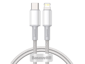 Baseus High Density USB Type-C – iPhone kábel, 1 m (CATLGD-02)
