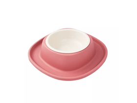 Hilton Single kutyatál gumi tartóban, 230 ml, rózsaszín Hilton Single kutyatál gumi tartóban, 230 ml, rózsaszín