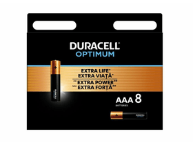 Duracell Optimum AAA elem, 8 db