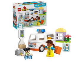 LEGO® DUPLO® Hitna pomoć i vozač hitne pomoći (10447) LEGO® DUPLO® Hitna pomoć i vozač hitne pomoći (10447)