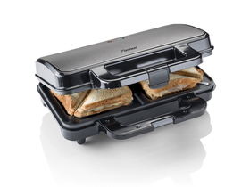 Szendvics sütő XL, 900W, inox Szendvics sütő XL, 900W, inox