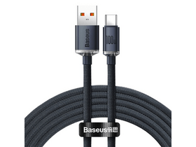 Baseus Crystal Shine USB-A – USB-C kábel, 2 m (CAJY000501)