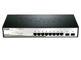 D-Link DGS-1210-10/E 8x1000Mbps + 2xGigabit Switch