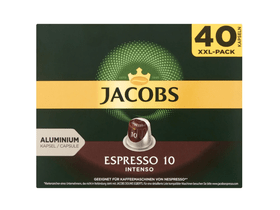 Jacobs Espresso 10 Intenso Kávékapszula, 40 db