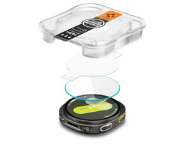Spigen GLAS.tR EZ Fit Samsung Watch 8 40mm kijelzővédő üveg, 2 db (AGL09874) Spigen GLAS.tR EZ Fit Samsung Watch 8 40mm kijelzővédő üveg, 2 db (AGL09874)