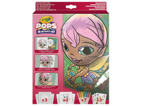 Crayola POPs 3D foglalkoztató: Tündérföld (04-2801) Crayola POPs 3D foglalkoztató: Tündérföld (04-2801)