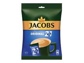 Jacobs 2 az 1-ben kávé, 10x14g