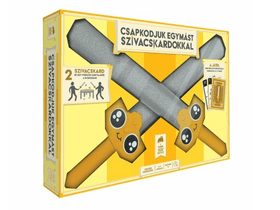 Csapkodjuk egymást szivacskardokkal társasjáték (EXP10009) Csapkodjuk egymást szivacskardokkal társasjáték (EXP10009)