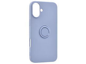 Gigapack Apple iPhone 16 Plus Tartógyűrűs szilikon tok, lila (160090) Gigapack Apple iPhone 16 Plus Tartógyűrűs szilikon tok, lila (160090)