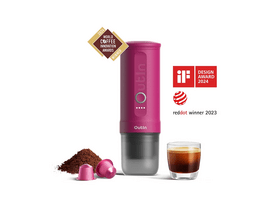 Outin Nano Akkus hordozható kávéfőző, bíborvörös