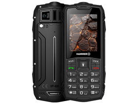 HAMMER Rock LTE Mobiltelefon, fekete