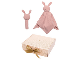 Jabadabado Rózsaszín nyuszis baba ajándékcsomag (S1025) Jabadabado Rózsaszín nyuszis baba ajándékcsomag (S1025)