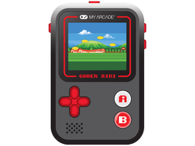 Gamer Mini Classic 160in1 Fekete & Piros