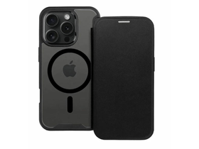 Gigapack Apple iPhone 16 Plus Magsafe Flip tok, fekete (160263) Gigapack Apple iPhone 16 Plus Magsafe Flip tok, fekete (160263)