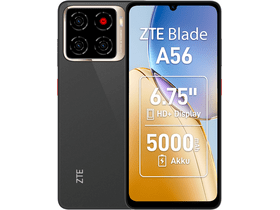 ZTE Blade A56 4/64GB Okostelefon, Fekete ZTE Blade A56 4/64GB Okostelefon, Fekete