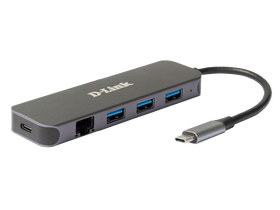 D-Link DUB-2334 5-in-1 USB-C HUB