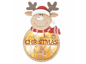 Home KLW 21 R Fa ablak-, ajtódísz, rénszarvas Home KLW 21 R Fa ablak-, ajtódísz, rénszarvas