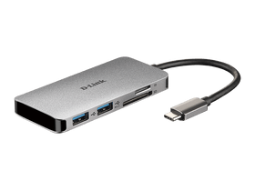 USB-C HUB, 2xUSB,HDMI,USB-C,SD,MicroSD