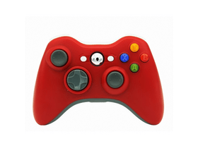 FroggieX Xbox360/PC Vezeték nélküli kontroller + adapter, piros FroggieX Xbox360/PC Vezeték nélküli kontroller + adapter, piros