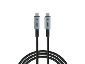 Verbatim USB-C kabel za sinkronizaciju i punjenje od 240 W, 120 cm (31847) Verbatim USB-C kabel za sinkronizaciju i punjenje od 240 W, 120 cm (31847)
