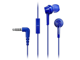 Panasonic RP-TCM115E-A Vezetékes fülhallgató, kék