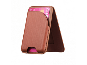 Cellect Kinyitható mágneses kártyatartó telefonhoz (CEL-MAG-CARDBAG-BR)