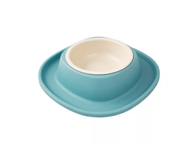 Hilton Single kutyatál gumi tartóban, 230 ml, kék Hilton Single kutyatál gumi tartóban, 230 ml, kék