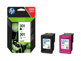 HP Patron BLK+Color PACK No.301